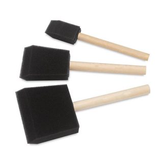 Set Brochas Espuma 3 und  3 Tamaños